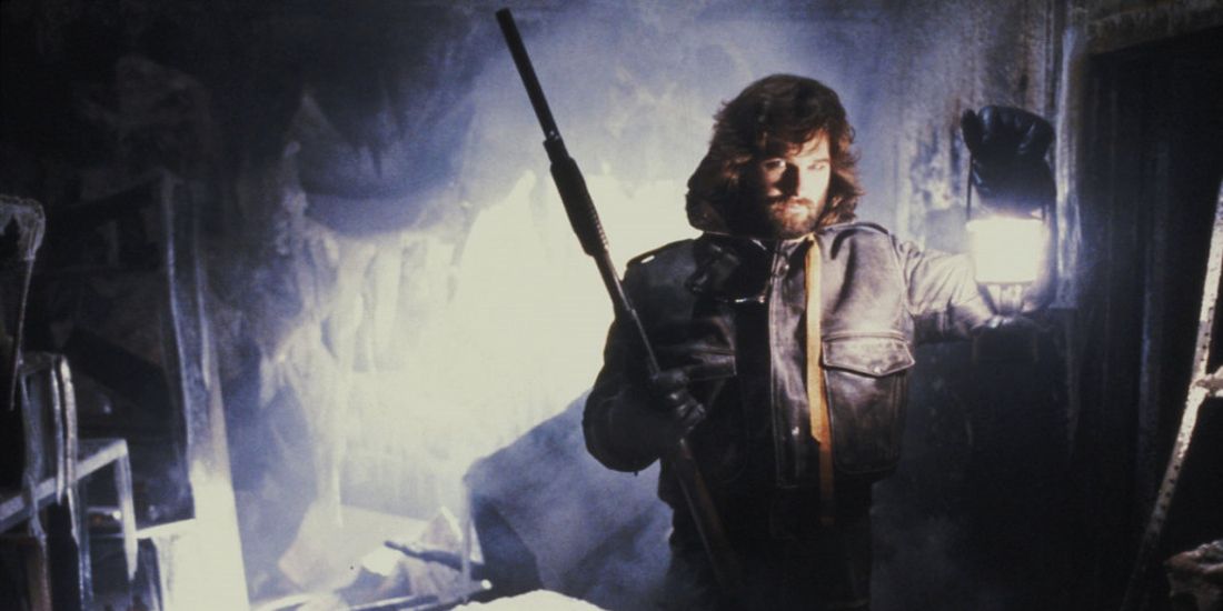 Kurt Russell as he appears in the 1982 John Carpenter film The Thing.