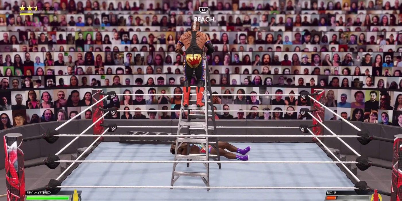 Ladder match wwe 2k