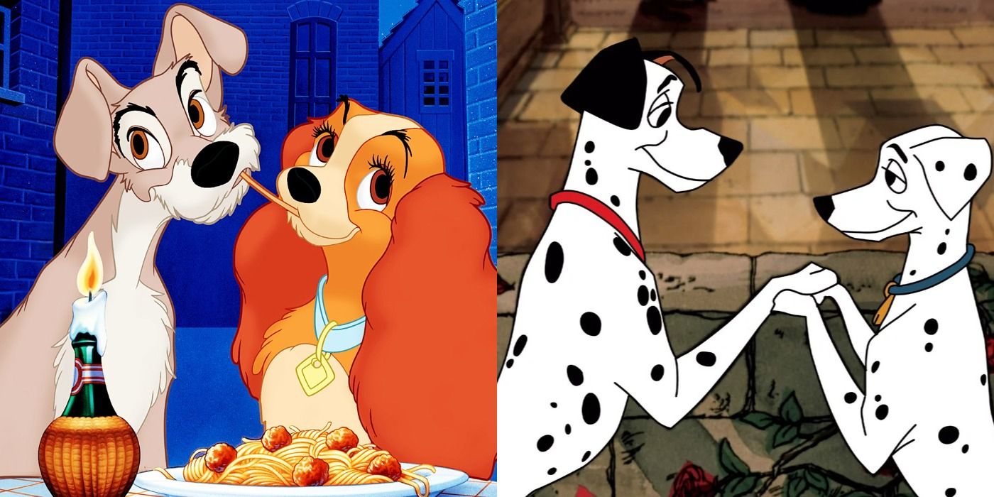 Lady and the Tramp with the Dalmatians