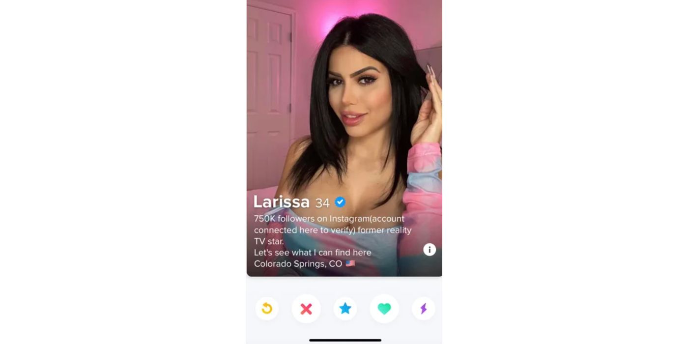 Larissa Lima 90 Day Fiance Tinder Dating App Profile