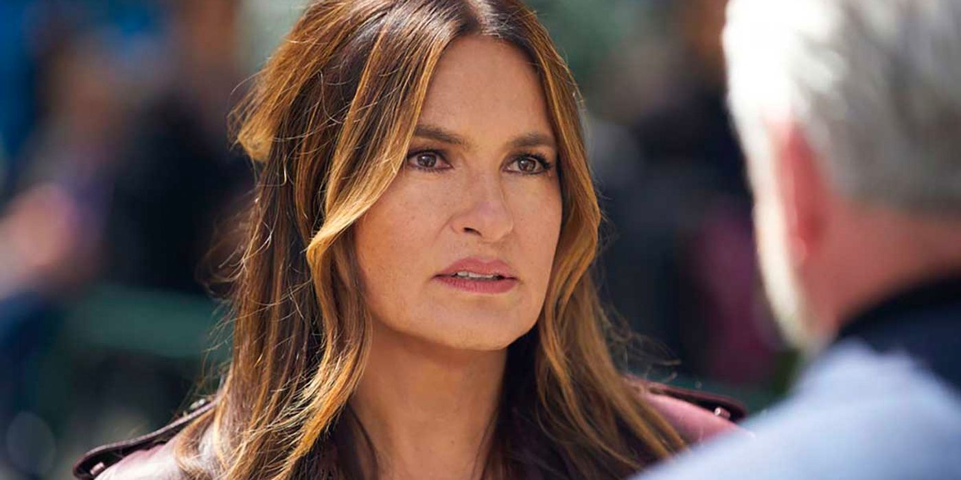 Captain Olivia Benson gives a suspect a dressing down in SVU