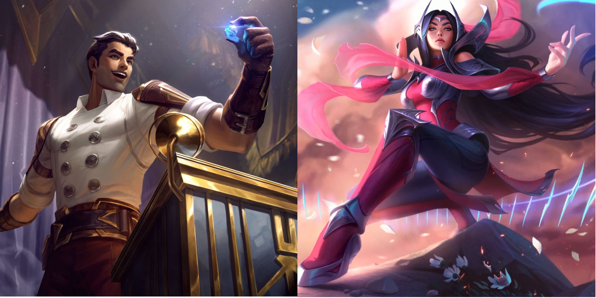 Split image of League of Legends Hardest Champions