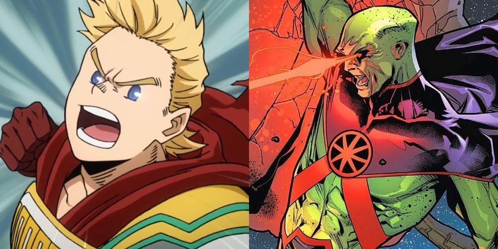 My Hero Academia&rsquo;s Lemillion and DC&rsquo;s Martian Manhunter