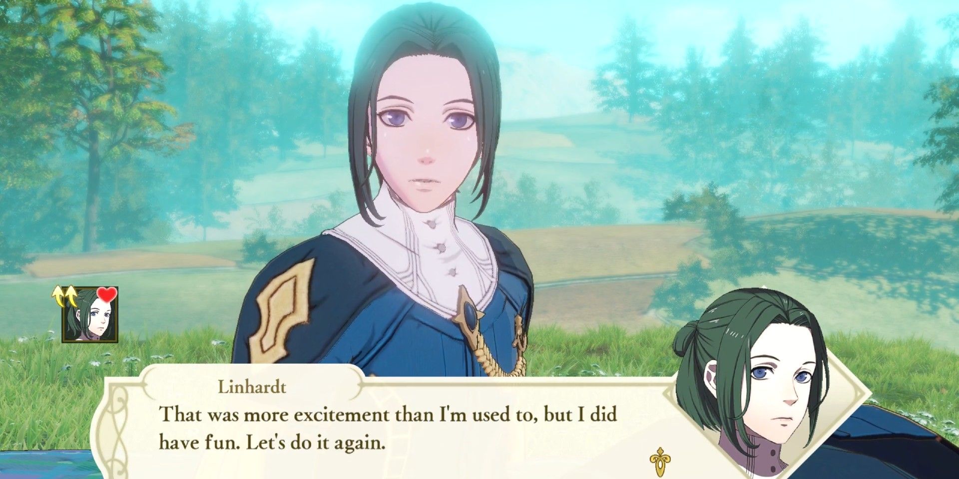 Linhardt Expedition Ask A Question Choices In Fire Emblem Warriors Three Hopes