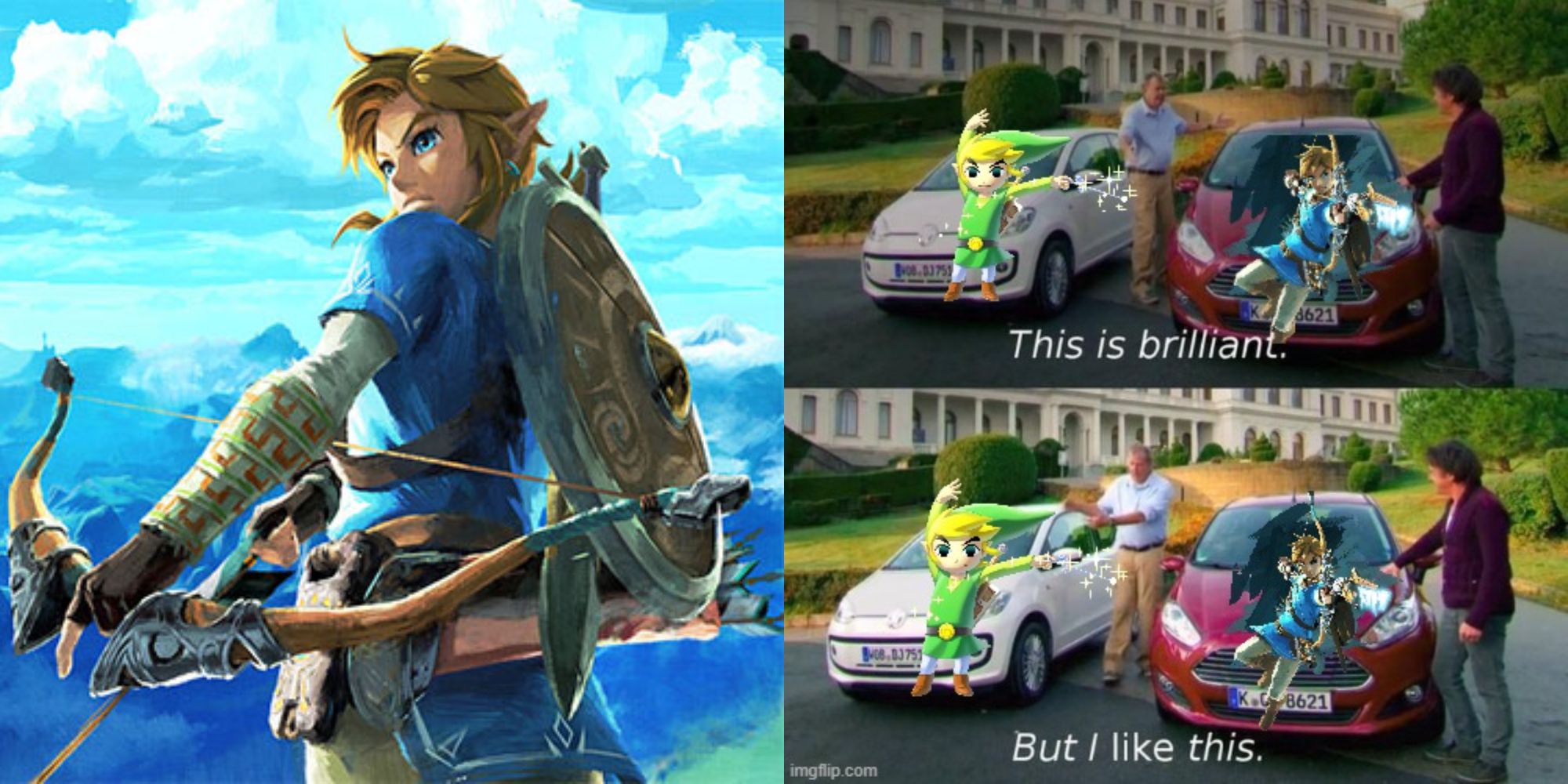 LINK IS AN ABSOLUTE SAVAGE - Zelda Memes and Funny Builds 