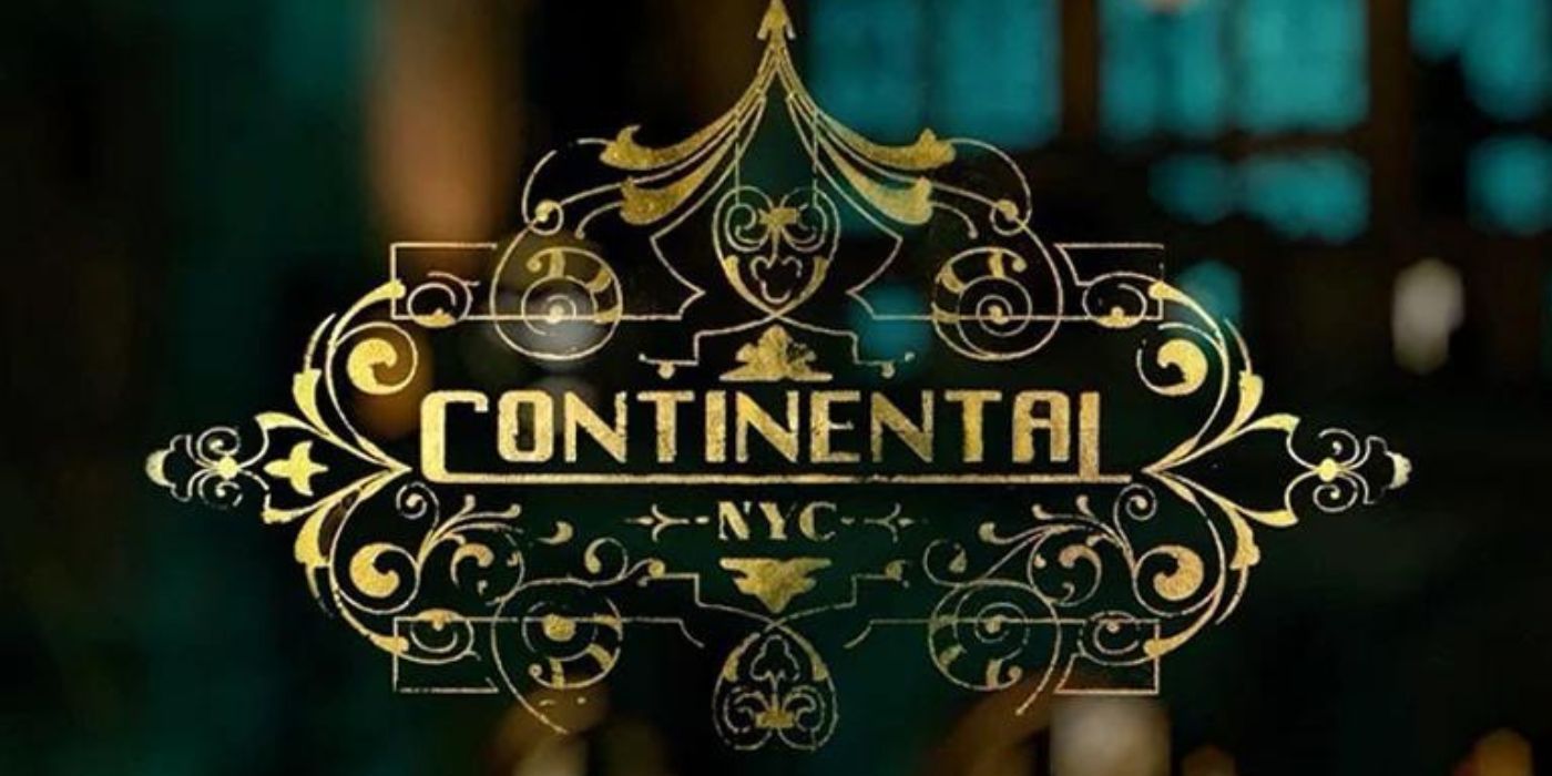 Logo for the upcoming series The Continental 
