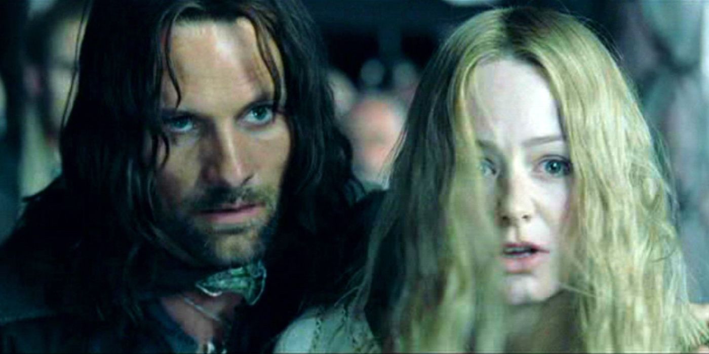 Lord of the Rings The Two Towers Aragorn and Eowyn