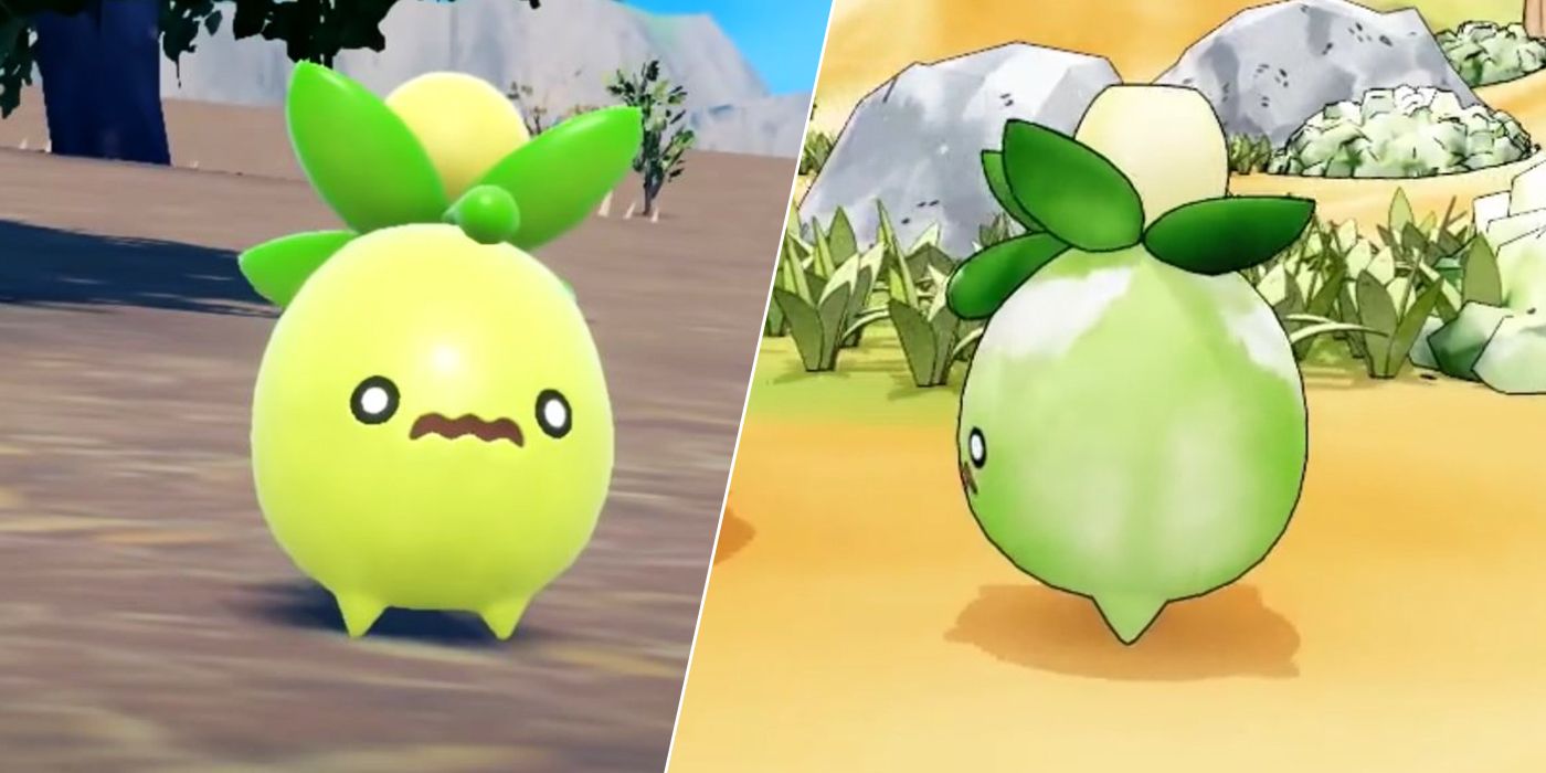 Manga Inspired Pokemon Scarlet And Violet Compared To The Actual Trailer Gen 9 Smoliv