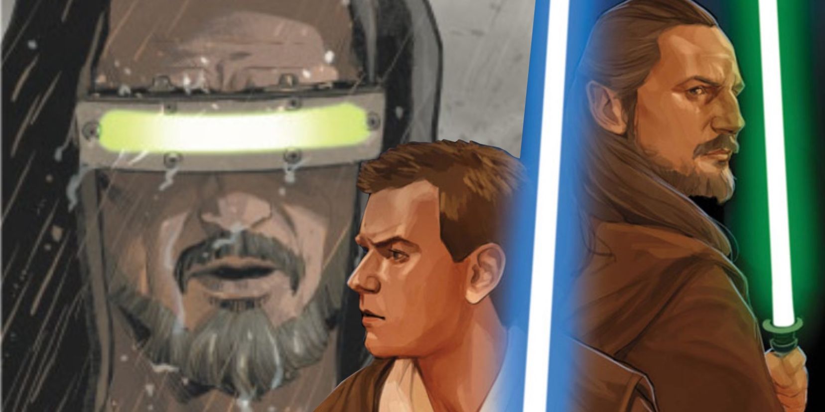 Star Wars: Marvel Preview Teams Obi-Wan Kenobi and Qui-Gon Jinn