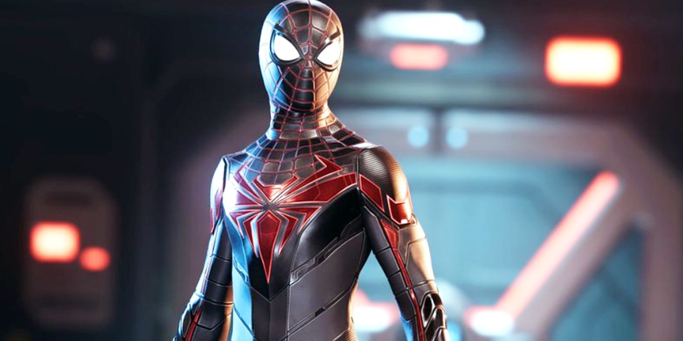 Marvels Spider-Man 2 Miles Morales Costume Suit Fan Art Mechanical Arms Superior