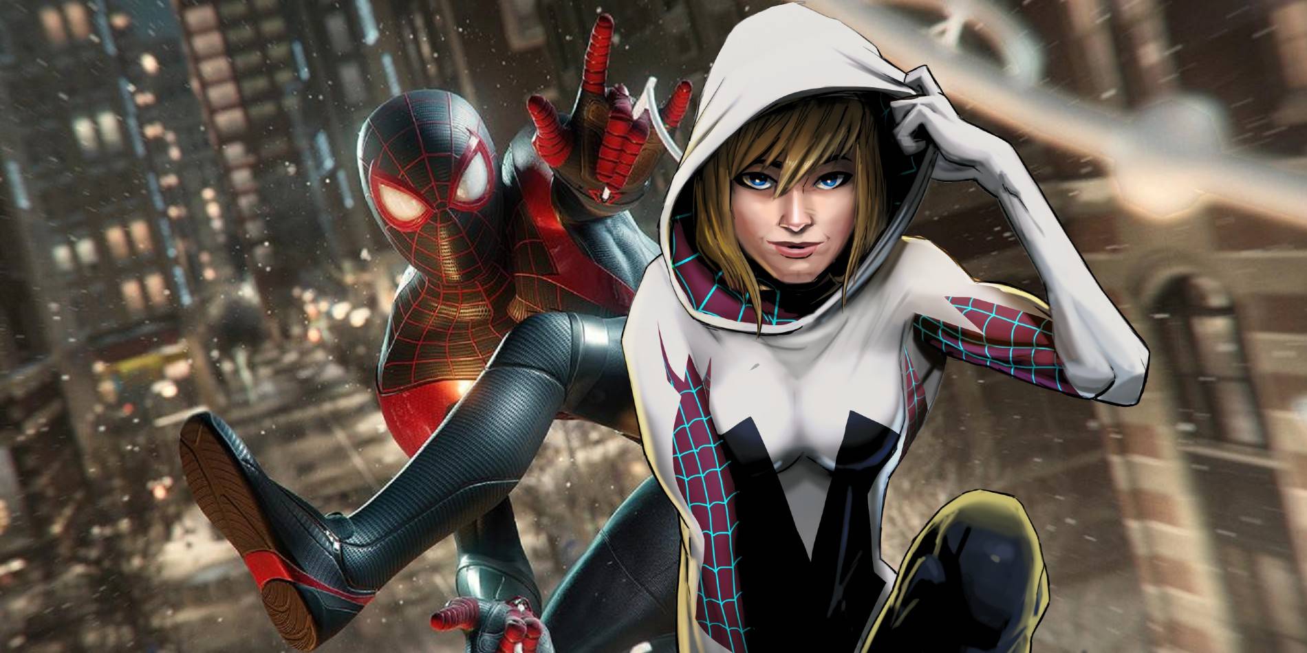 Gwen stacy miles morales game
