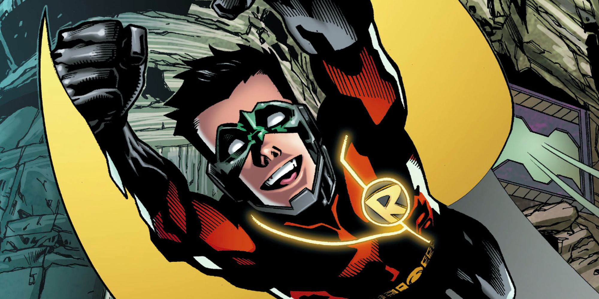 Matt McGinnis as the new Robin Beyond in Batman Beyond comics