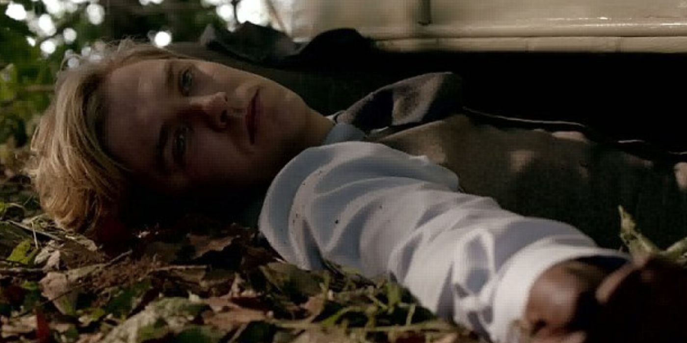 Matthew dies under a car in Downton Abbey