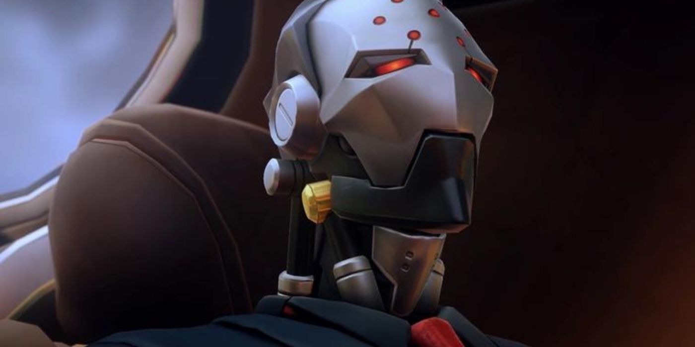 Maximilien sitting on a chair in Overwatch