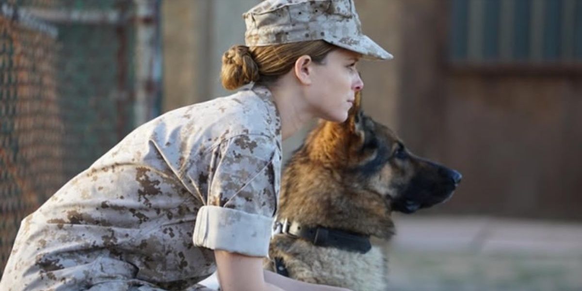 Megan tracks enemy combatants with her dog in Megan Levy