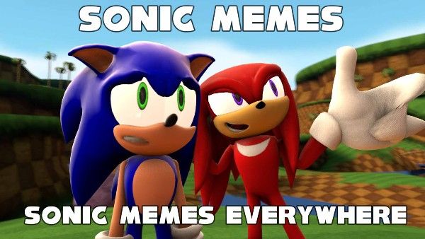 Meme about SOnic Memes