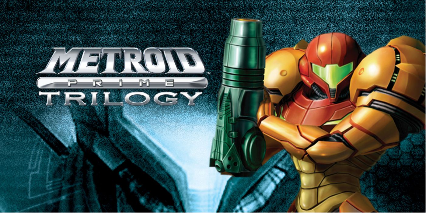 Samus in promo art for the Metroid Prime Trilogy collection for the Wii.
