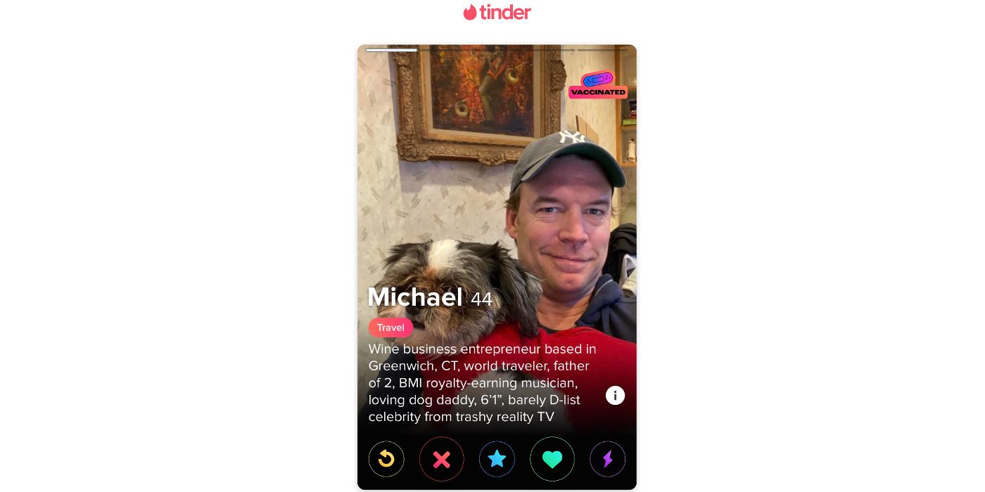 Michael Jessen 90 Day Fiance Tinder Dating App Profile