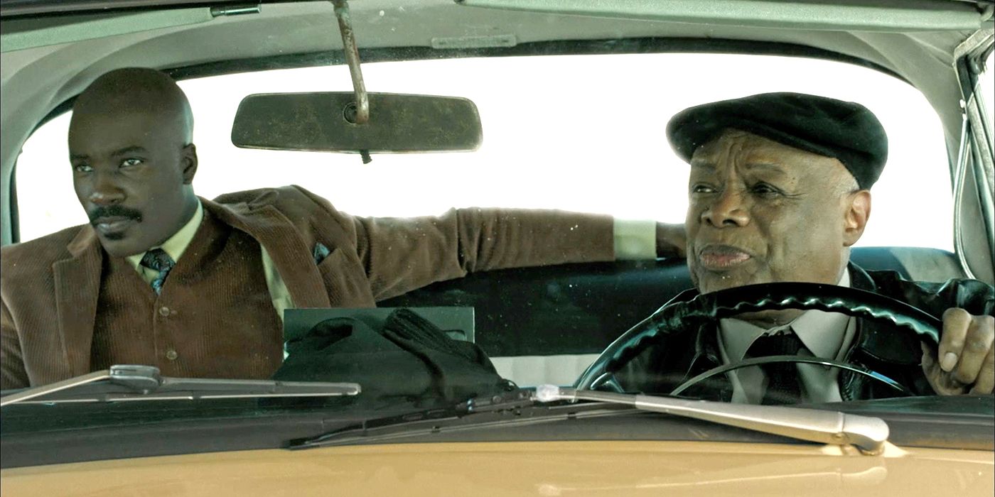 Mike Colter and Willie Brown Jr in Im Charlie Walker