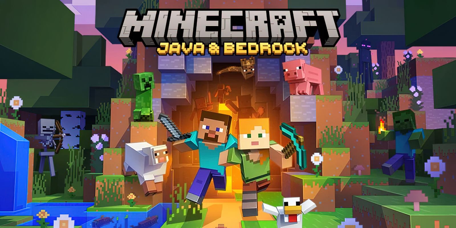 Minecraft Java &amp; Bedrock Together