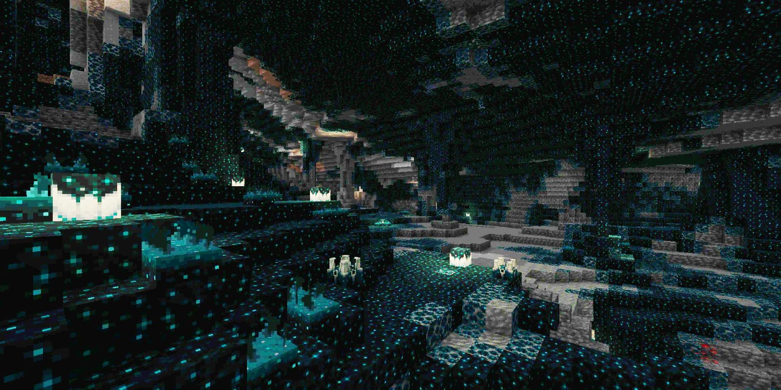 Minecraft's The Wild Update Everything New &amp; Where To Find It Deep Dark Biome