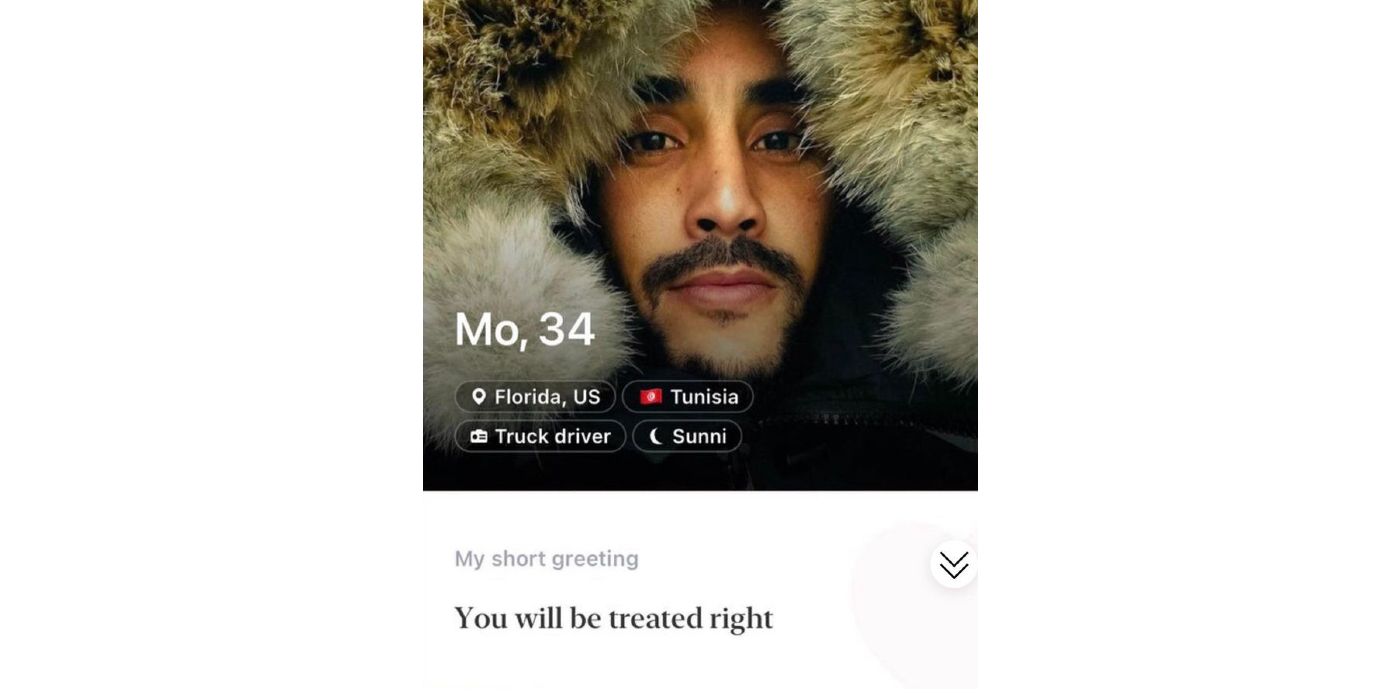 Mohamed Jbali 90 Day Fiance Dating App Profile
