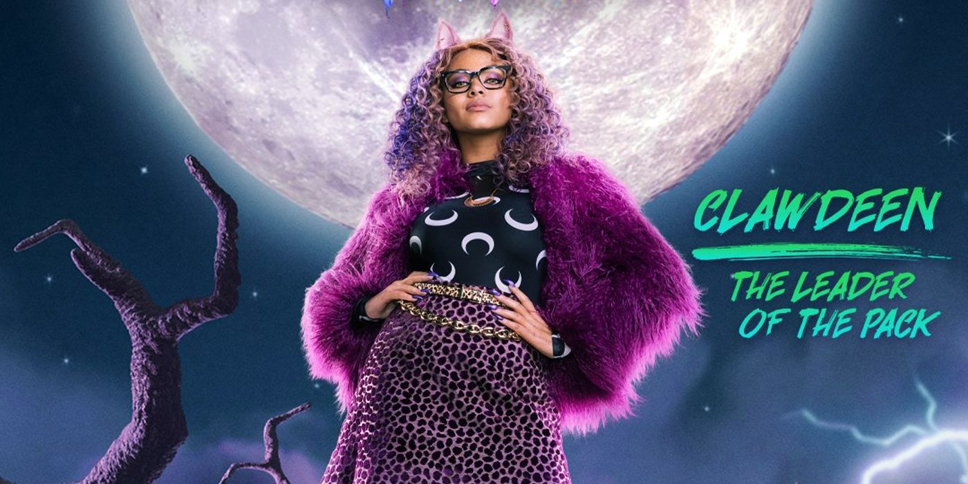 Monsters High The Movie Clawdeen Character Poster