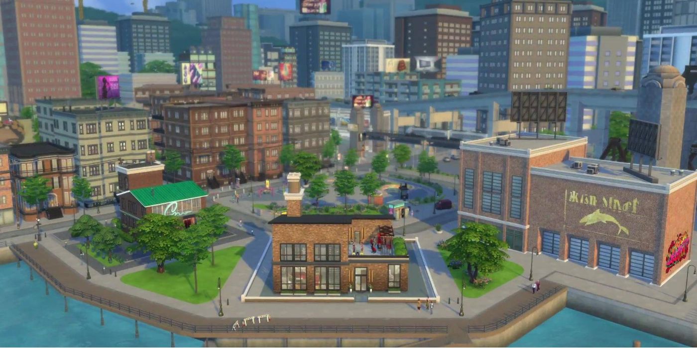 The Sims 4 Build a City Challenge