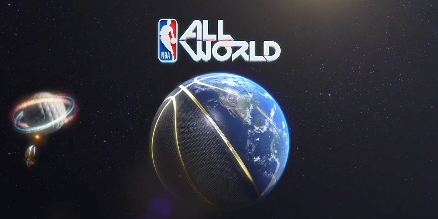NBA All-World AR mobile game
