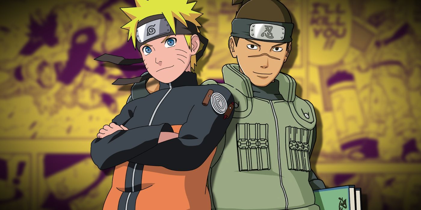 uzumaki naruto and umino iruka (naruto and 1 more) drawn by oba