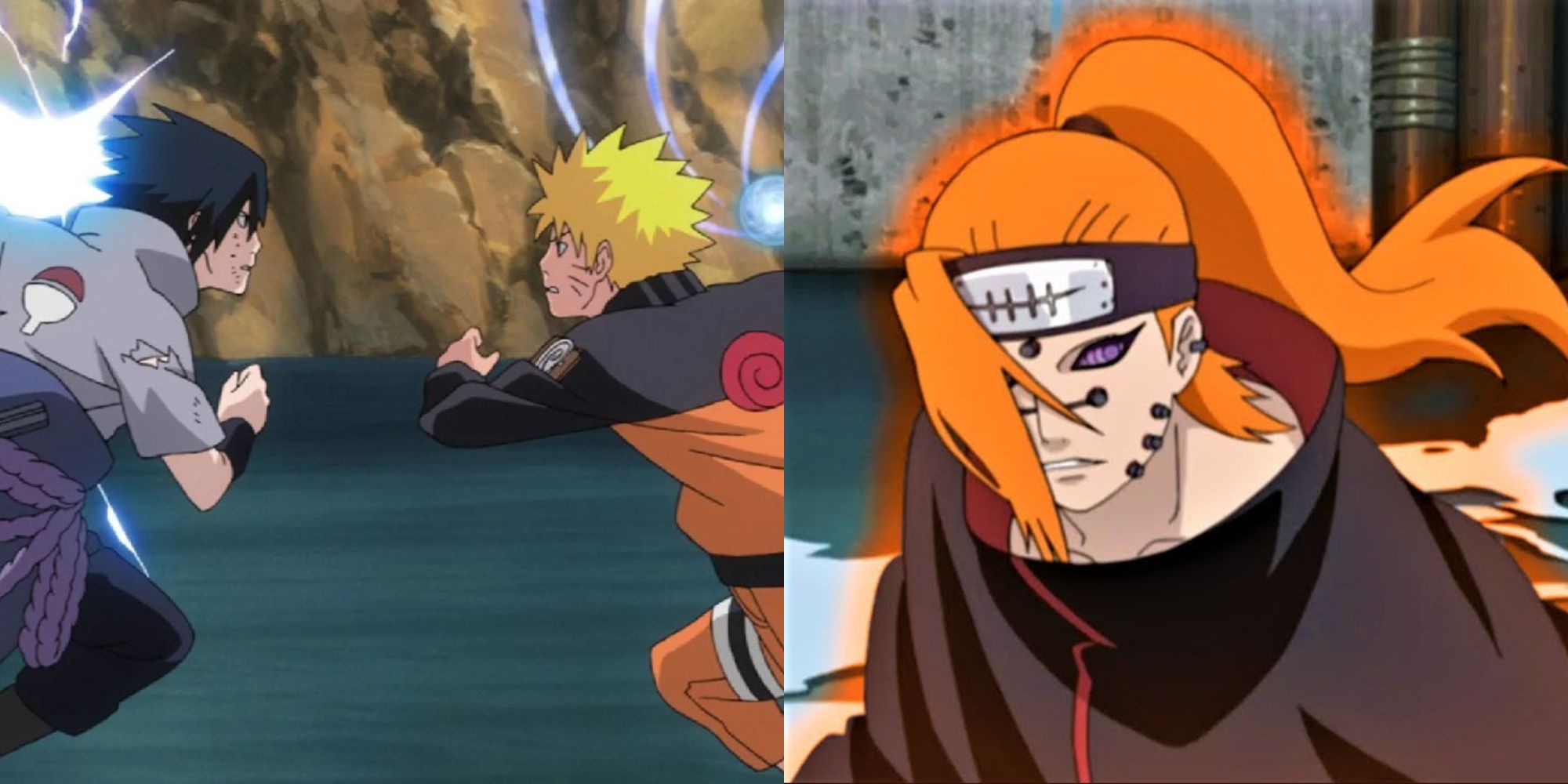 Top 10 MEILLEURS combats de Naruto ! 