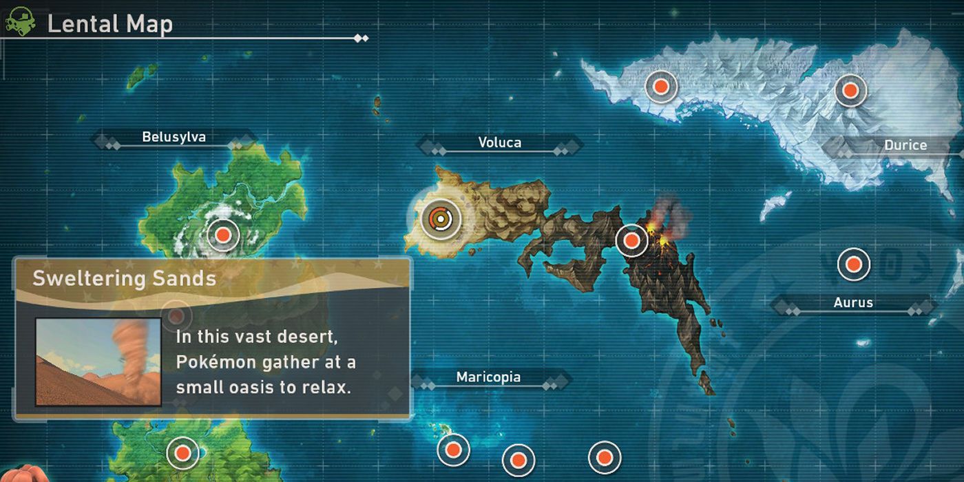New Pokemon Snap Map Of Stages