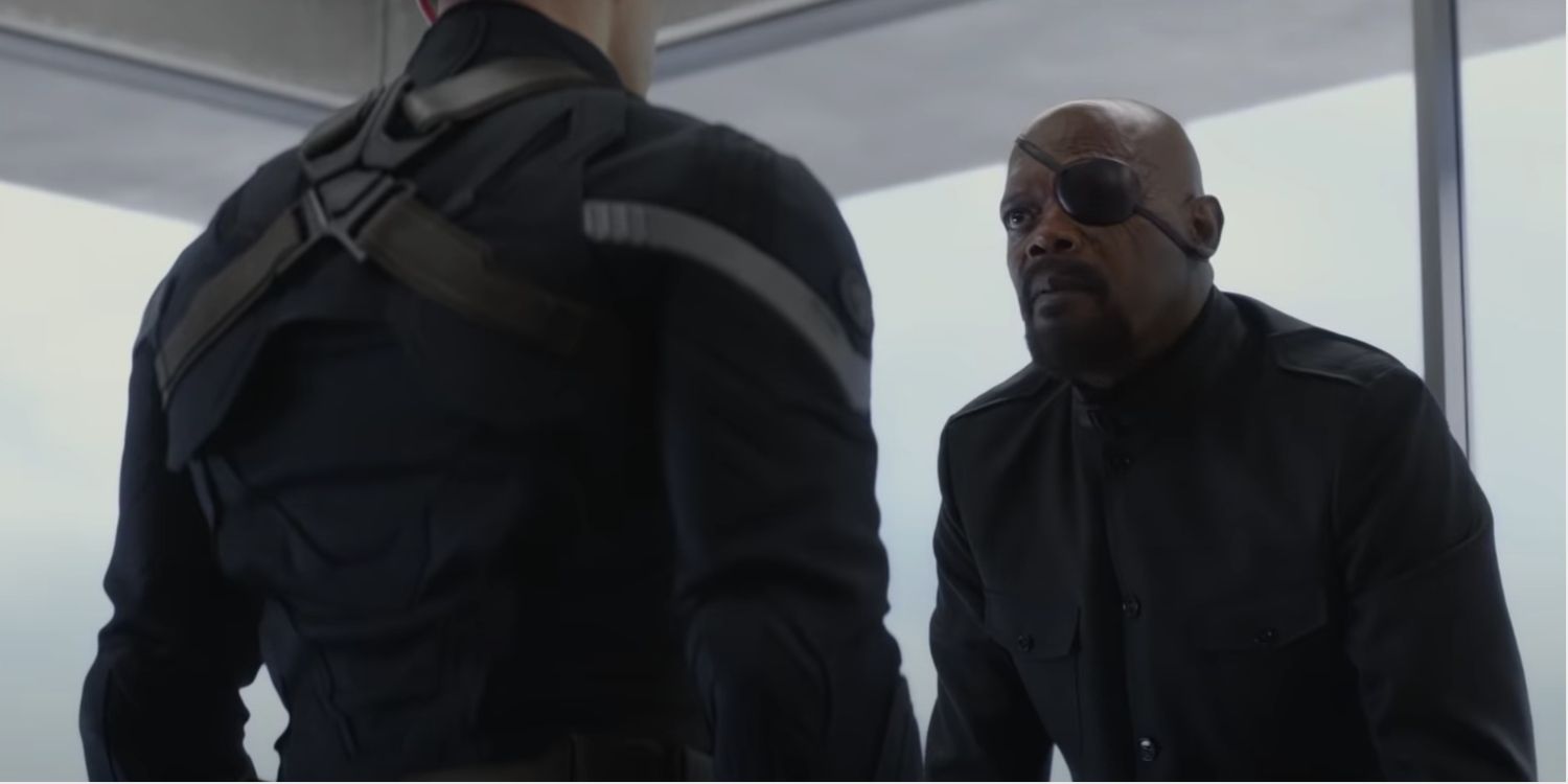 Nick Fury last time I trusted someone