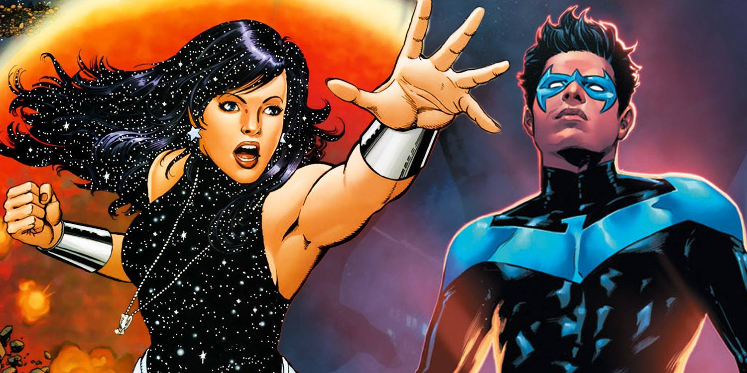 Donna troy and nightwing