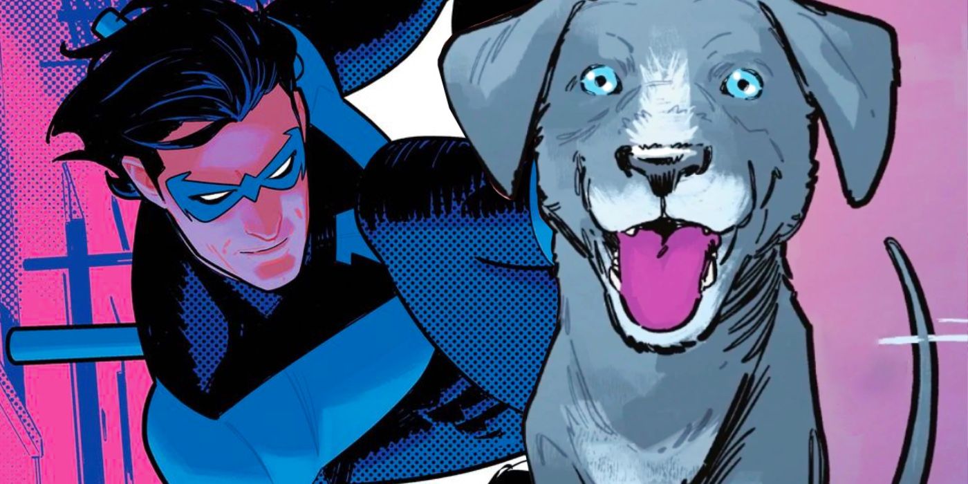 Nightwing's Dog Just Took Her Place in DC History With One Panel Featured