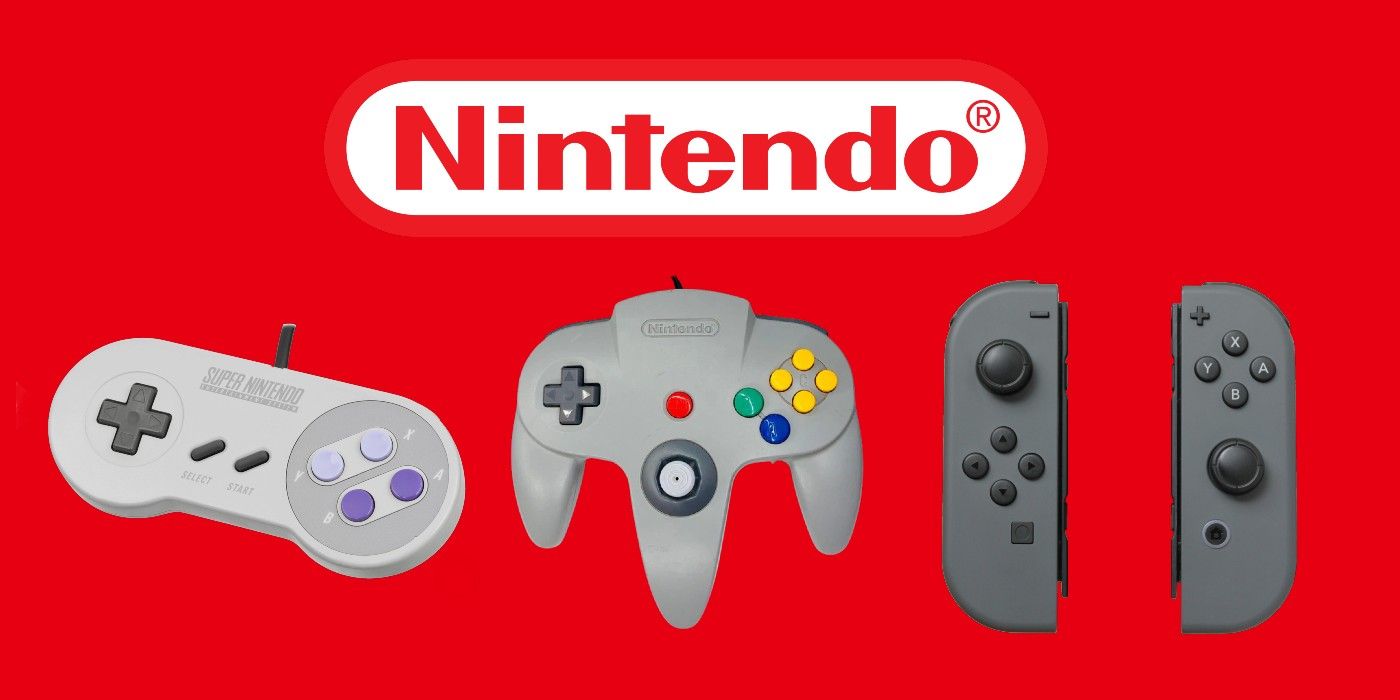 Nintendo SNES Controller 64 Controller And Switch Joy-Cons