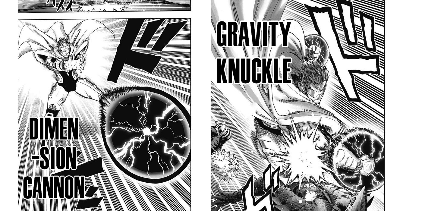 Blast powers in One Punch Man