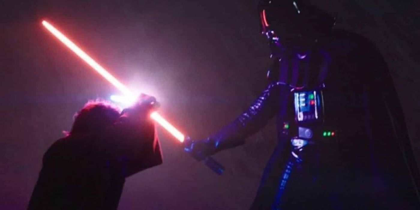 Obi-Wan fights Darth Vader in Kenobi episode 3