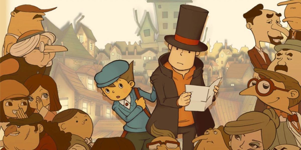 Official Art From The Game Professor Layton And The Curious Village