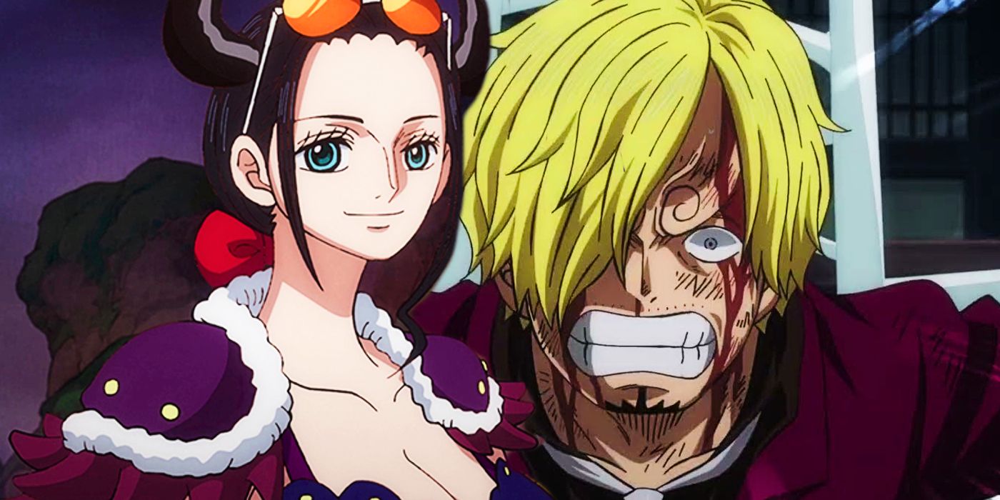 Sanji made Robin happy and vice versa. #OnePiece (ep. 1021) is