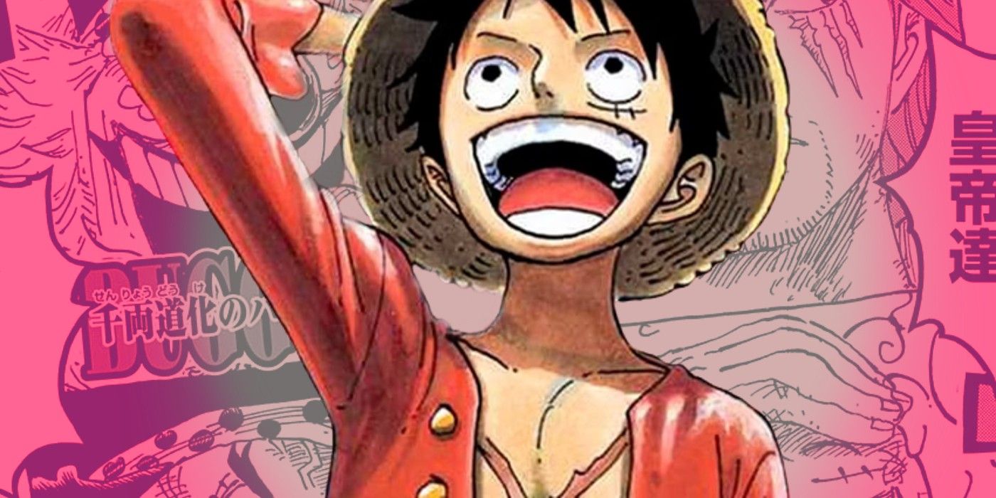 One Piece luffy manga cover