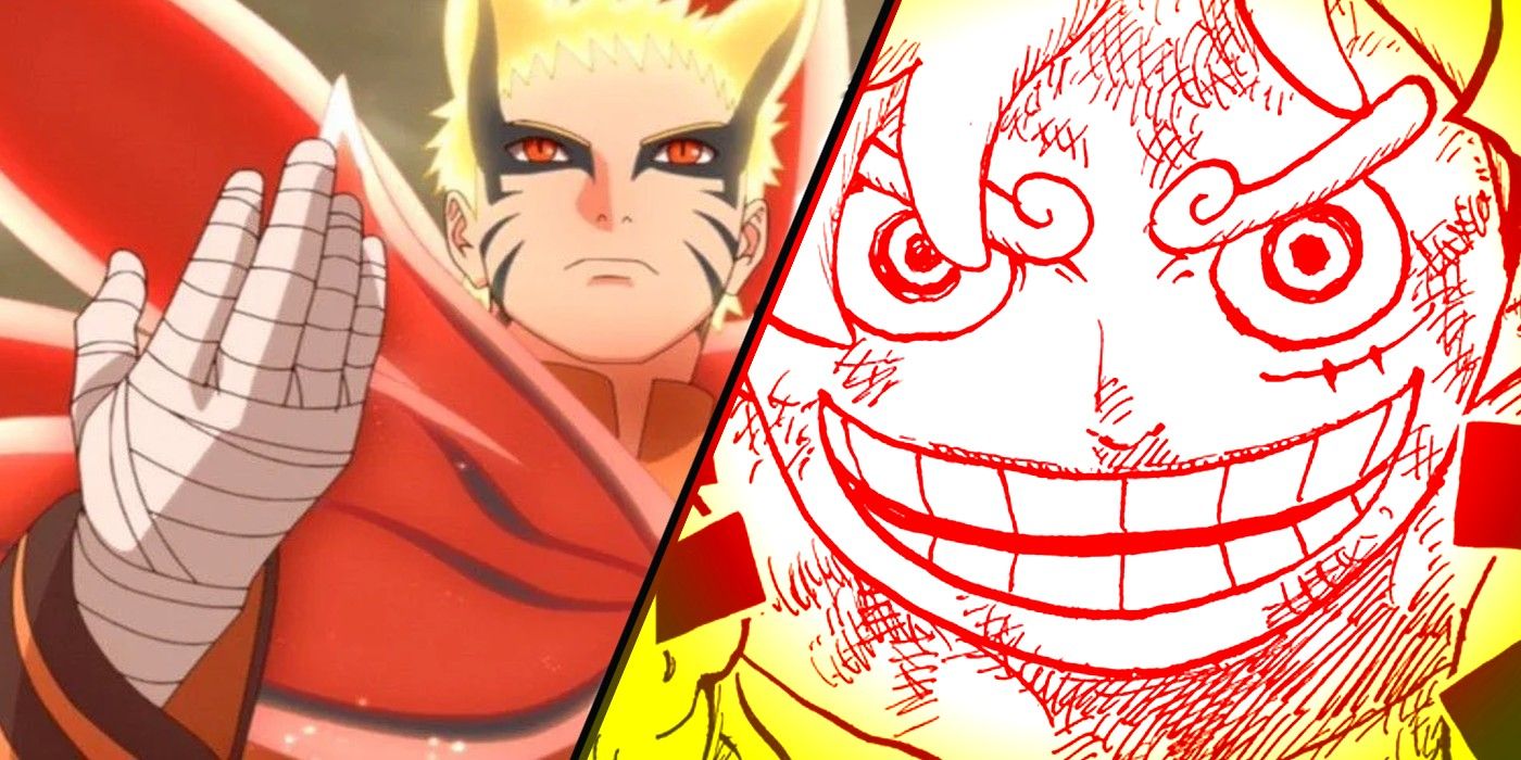 Naruto Rikudo Vs Luffy Gear 5 - Mugen (Realistic stats) #naruto #luffy