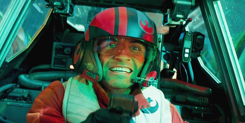Oscar Isaac as Poe Dameron in Star Wars the Rise of Skywalker