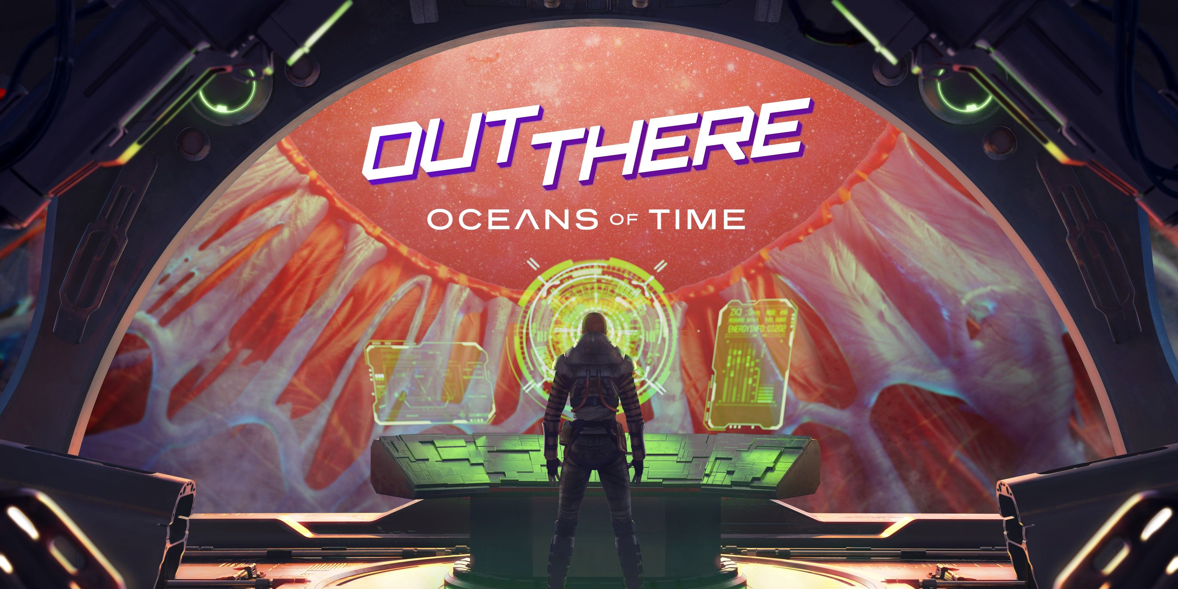 The key art for Out There: Oceans of Time.