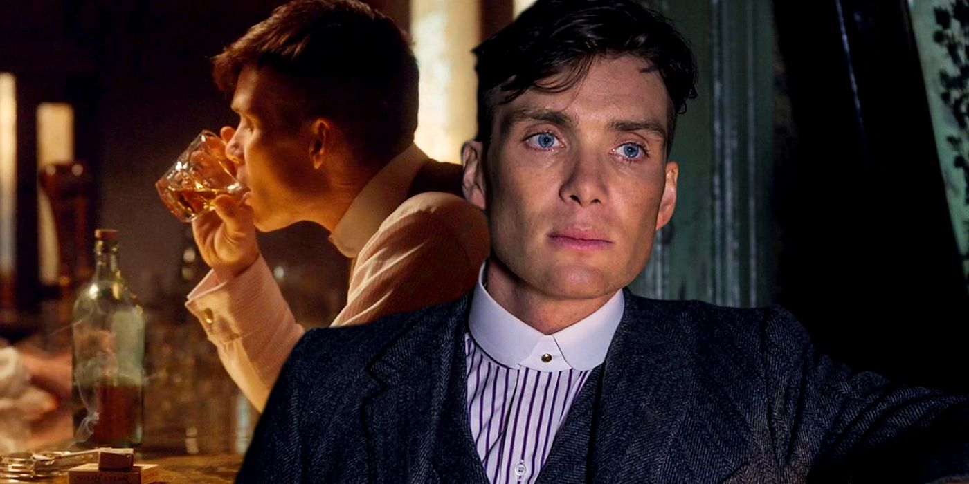 Peaky Blinders Tommy Shelby Drinking