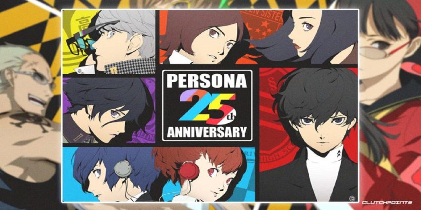 Imagem da capa do 25º aniversário de Persona.