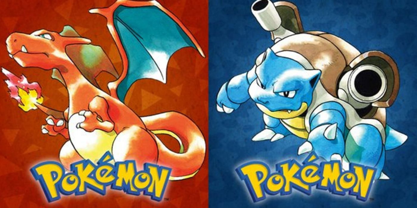 Pokemon Red and Blue Versions (Game boy)