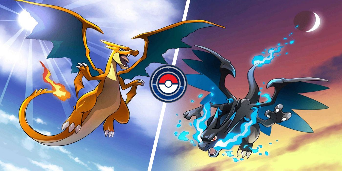 Mega Charizard X And Mega Charizard Y