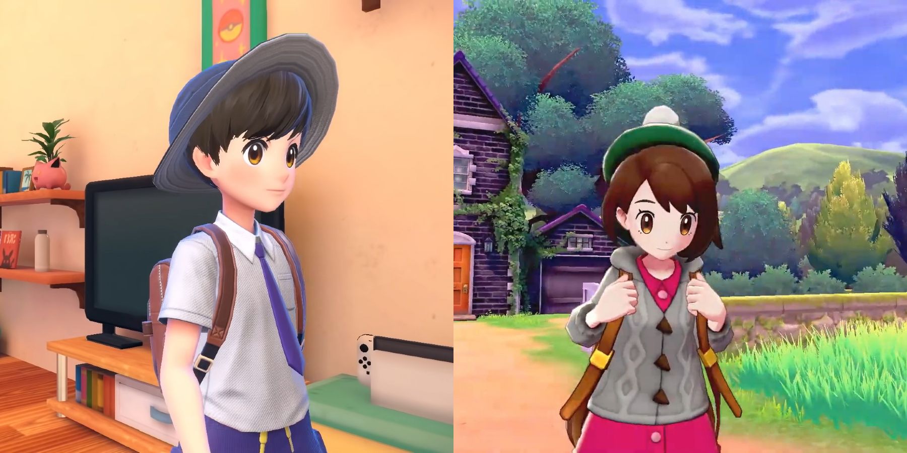 Do Pokémon Scarlet and Violet's more defined character faces help its graphics, or compromise the series' art style?