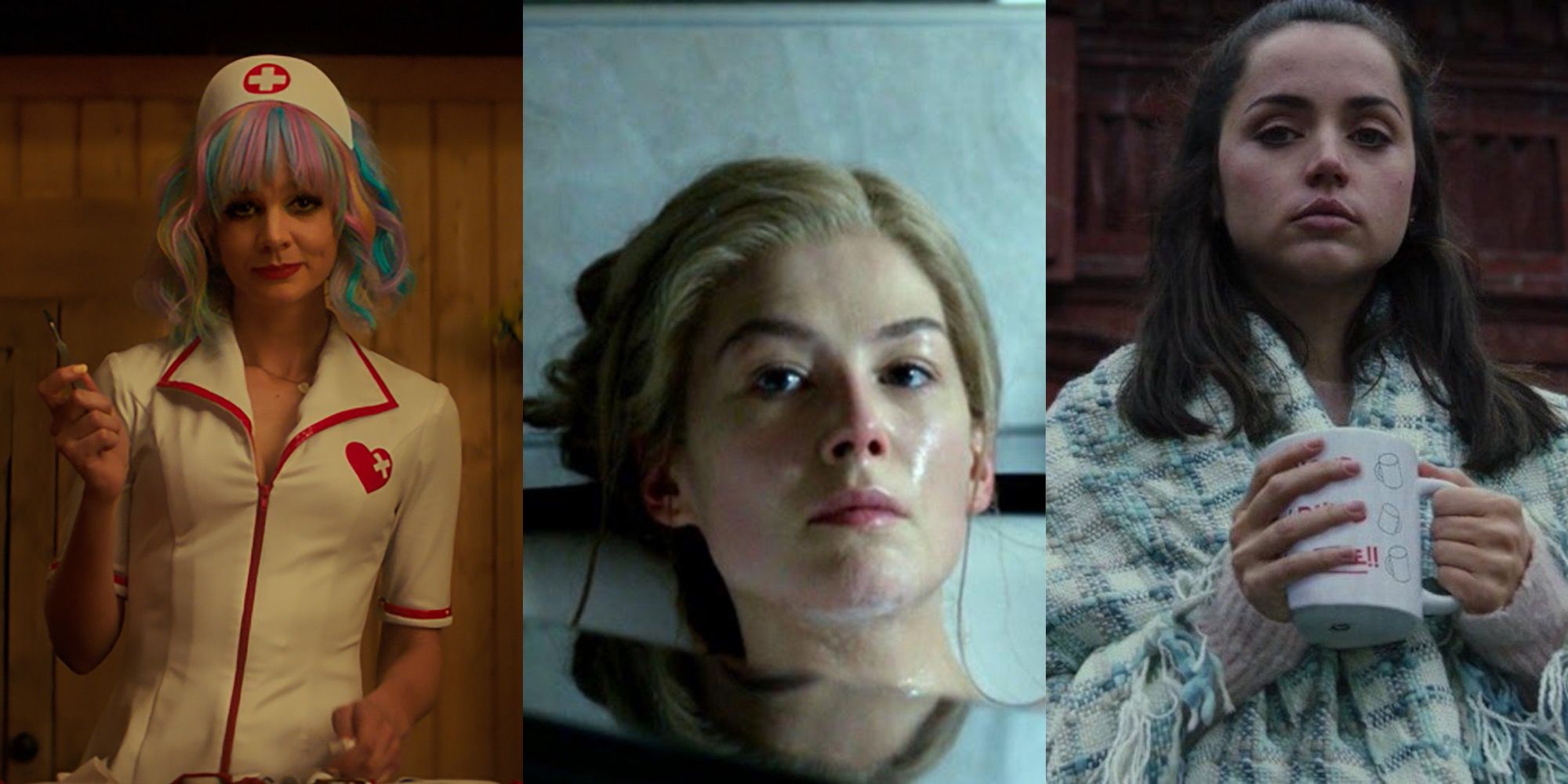 Promising Young Woman, Gone Girl, Knives Out